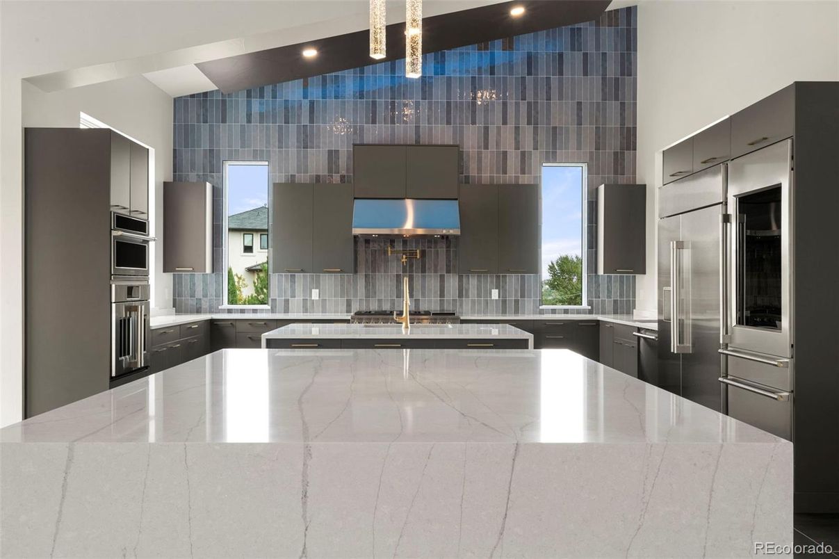 Interior, Kitchen, Recessed Lighting, Stainless Steel Appliances