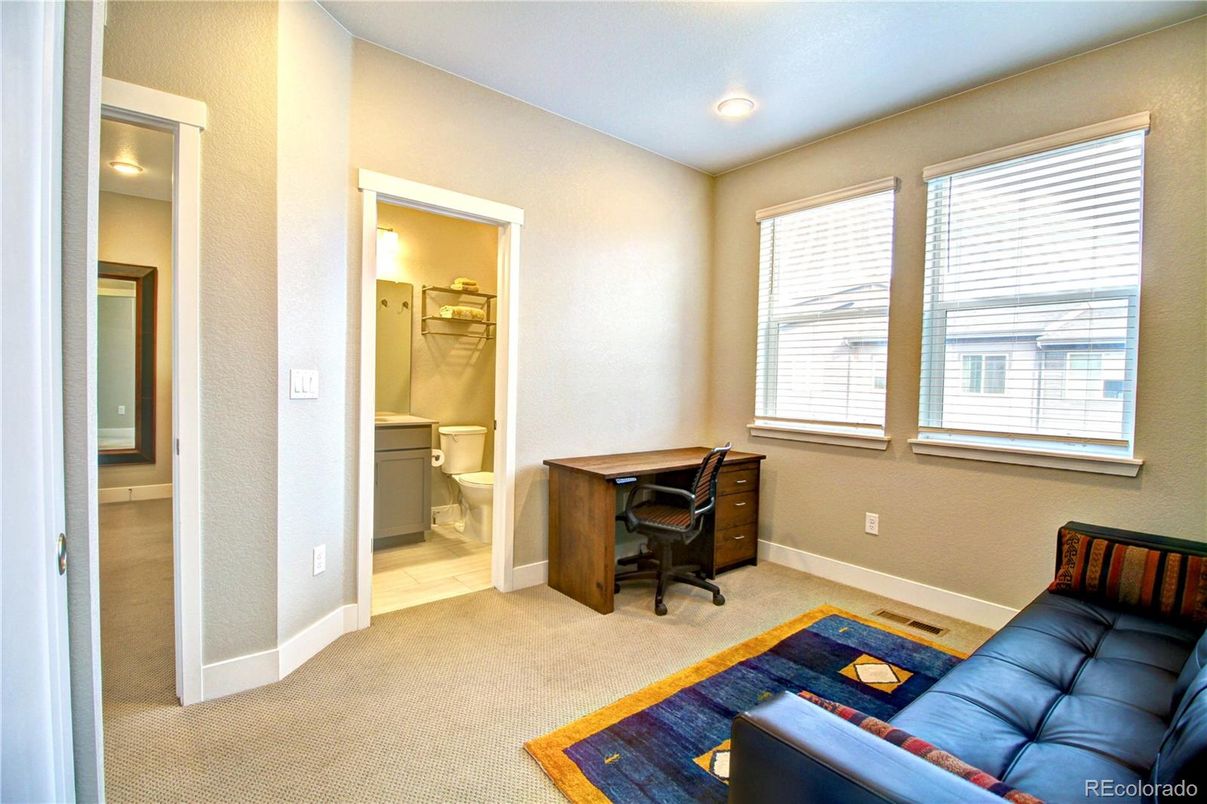 Bathroom, Home Office, Interior, Recessed Lighting