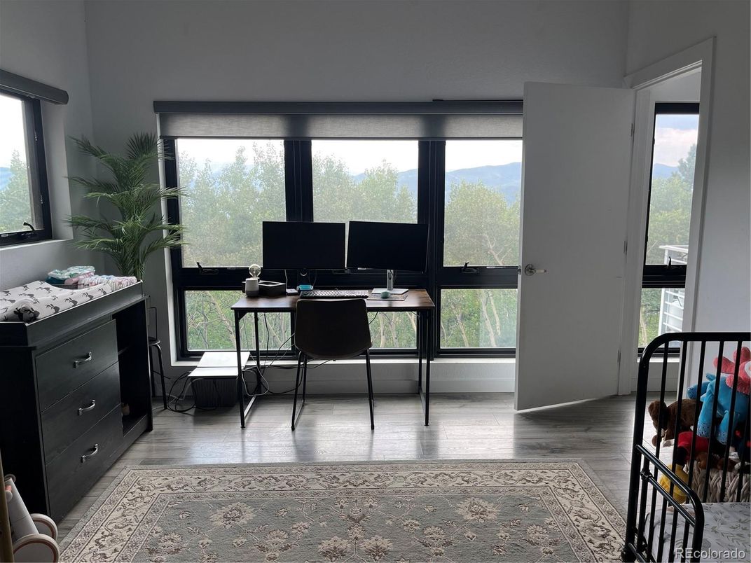 Home Office, Interior, Wood Texture Flooring