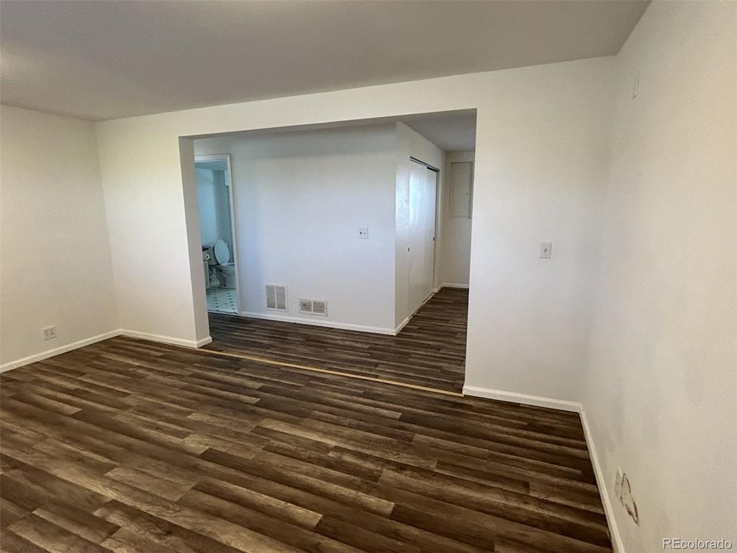 Empty room, Interior, Wood Texture Flooring