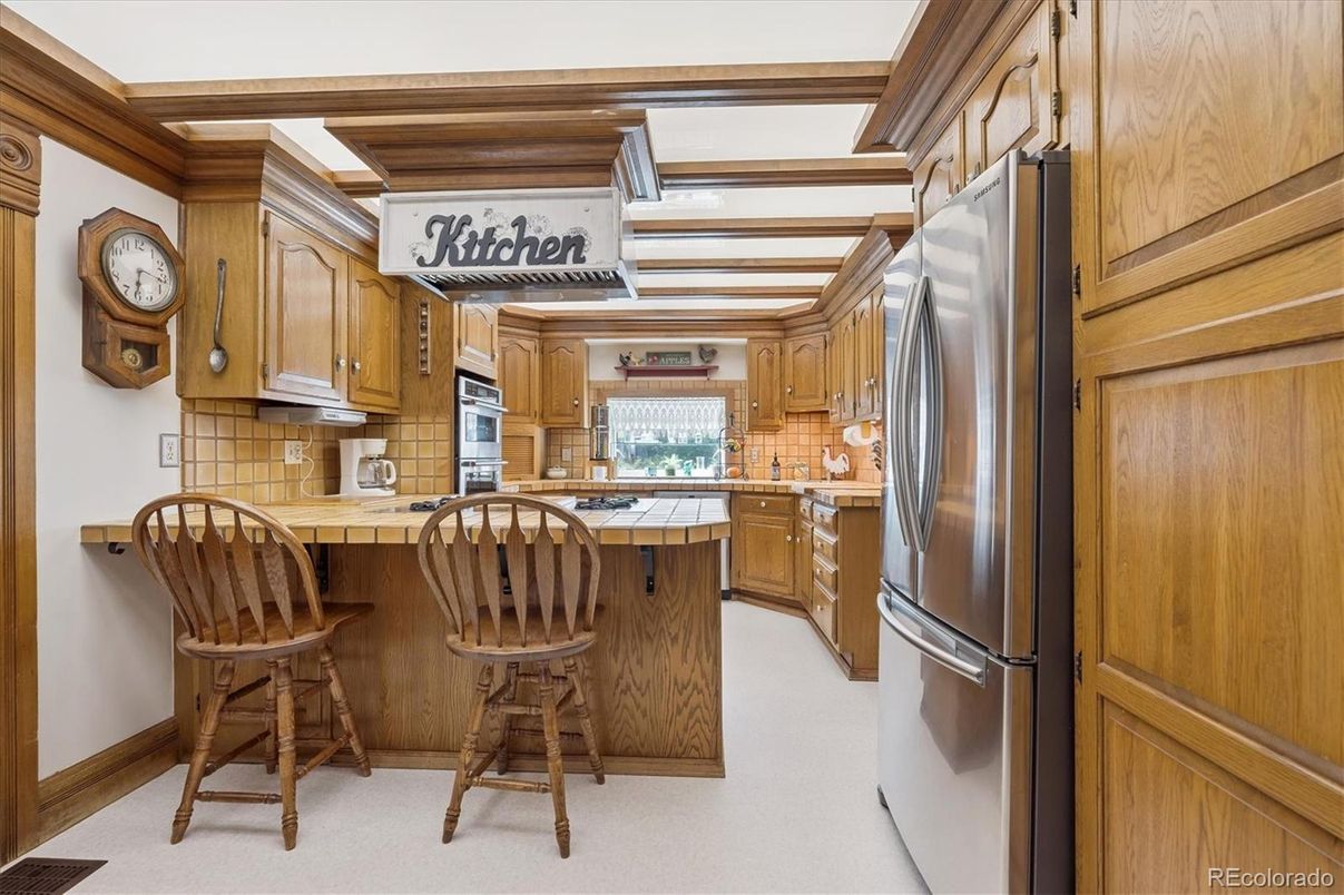 Interior, Kitchen, Tile Countertops