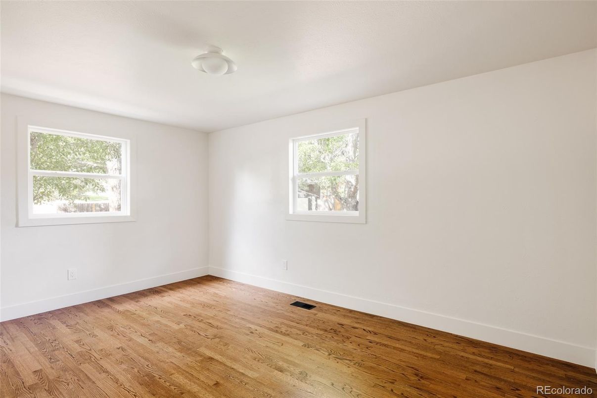 Empty room, Interior, Wood Texture Flooring