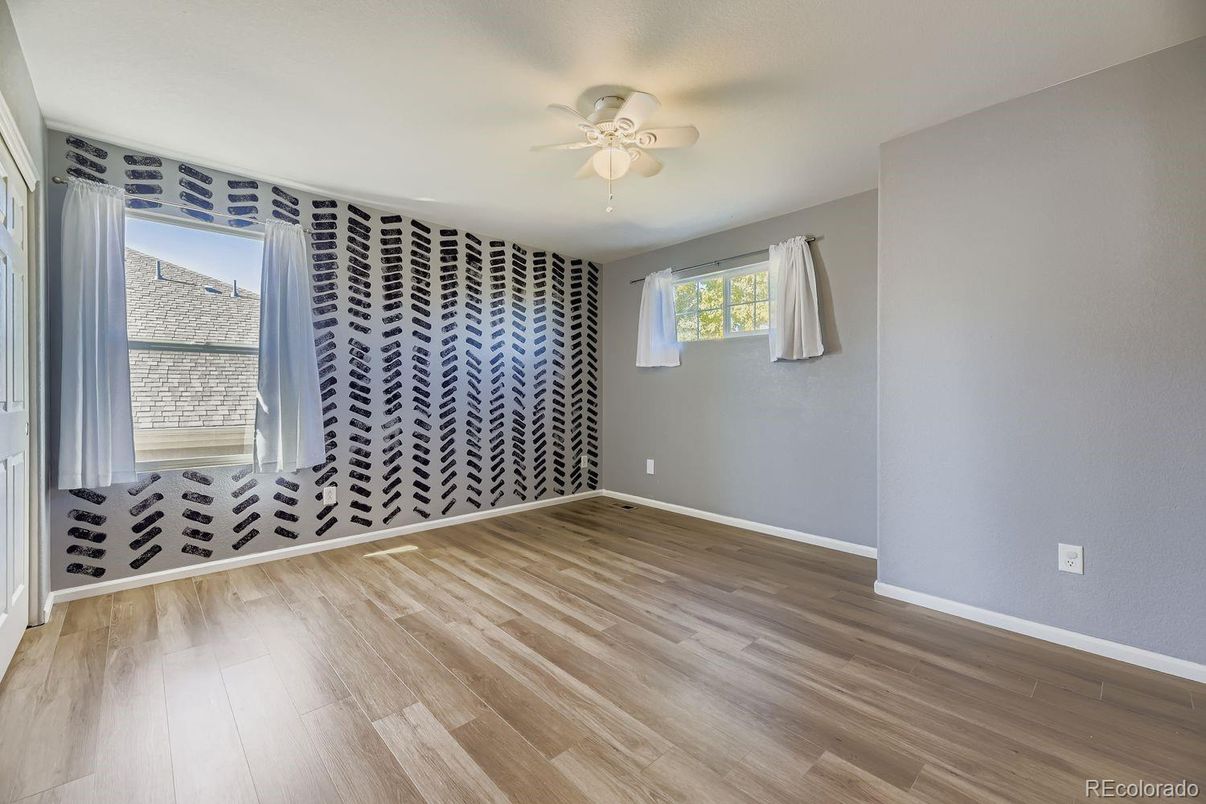 Empty room, Interior, Wood Texture Flooring