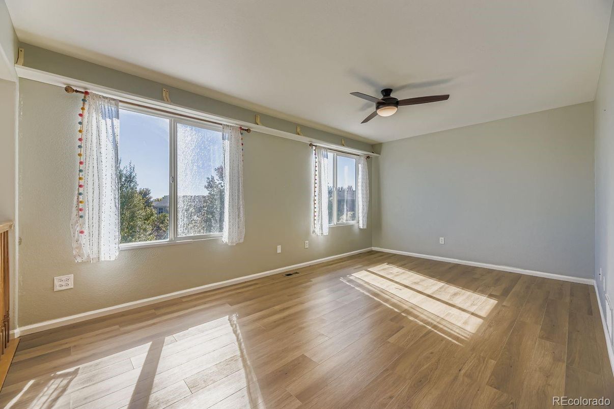 Empty room, Interior, Wood Texture Flooring