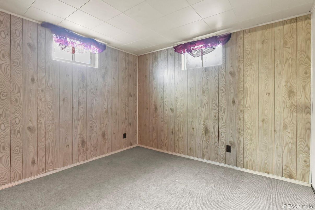 Empty room, Interior, Wooden Walls