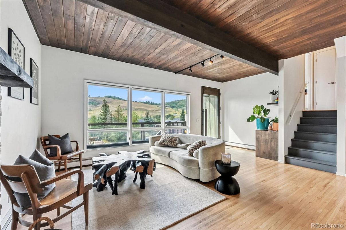 Interior, Living room, Wooden Beams, Wooden Ceilings, Wood Texture Flooring
