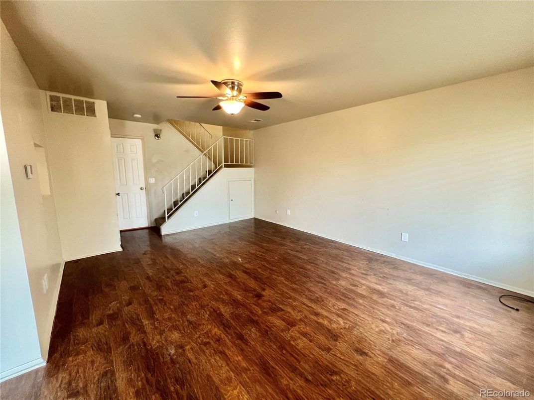 Empty room, Interior, Wood Texture Flooring