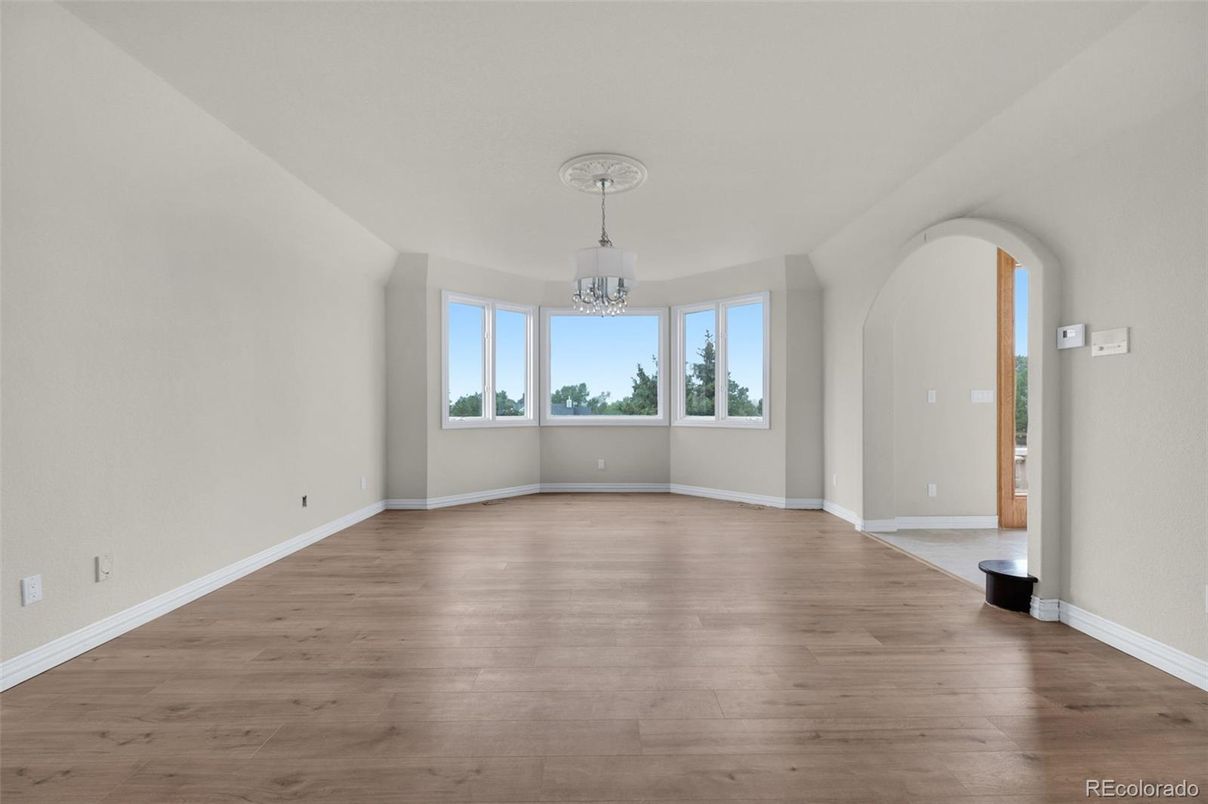 Empty room, Interior, Wood Texture Flooring