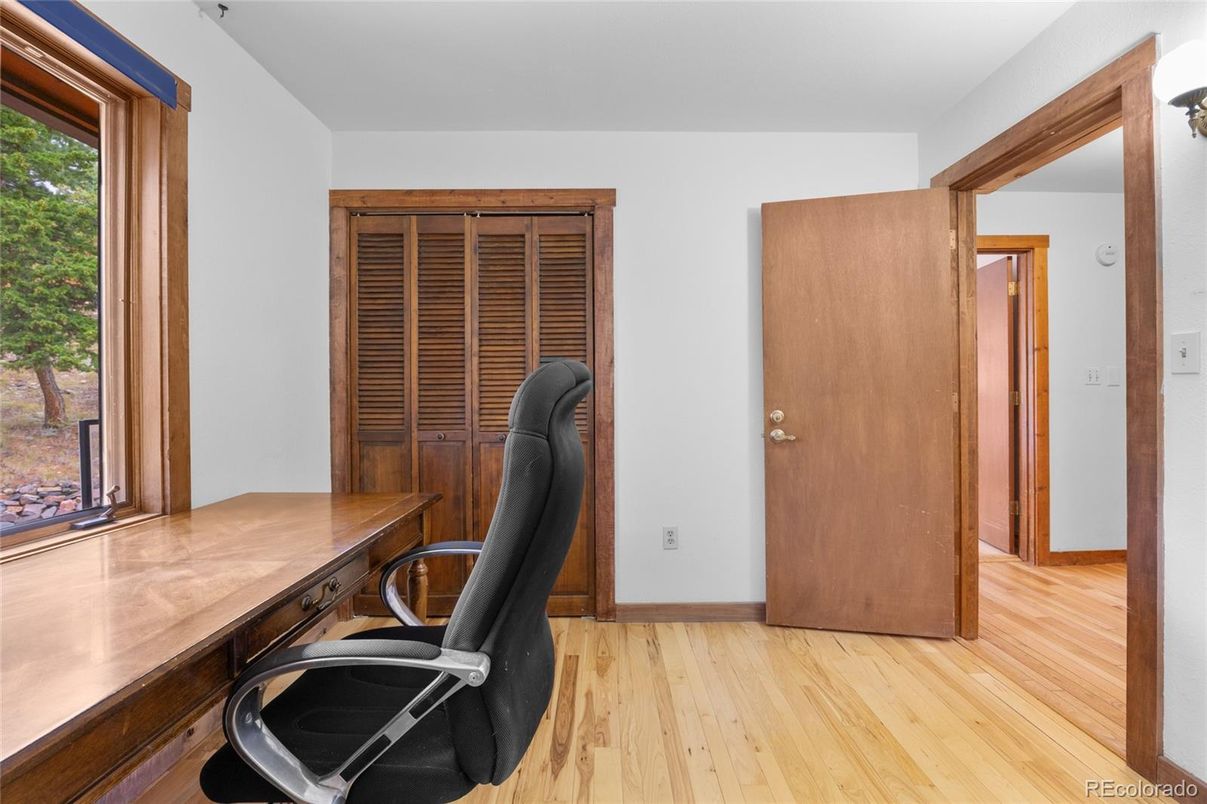 Home Office, Interior, Wood Texture Flooring