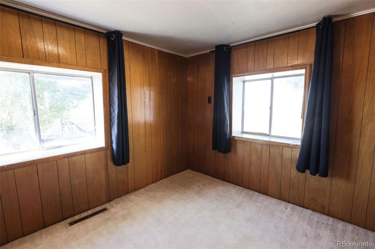 Empty room, Interior, Wooden Walls