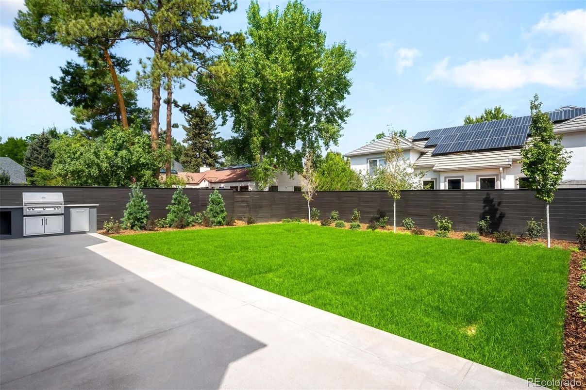 Backyard, Exterior, Solar Panels