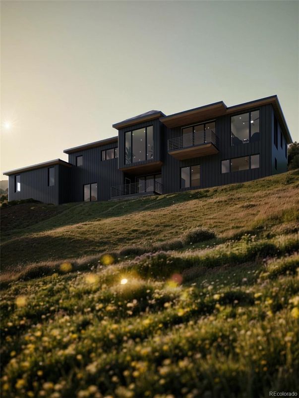 Backyard, Exterior, Facade, Modern