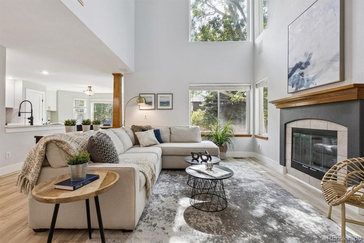 Fireplace, Interior, Living room, Wood Texture Flooring