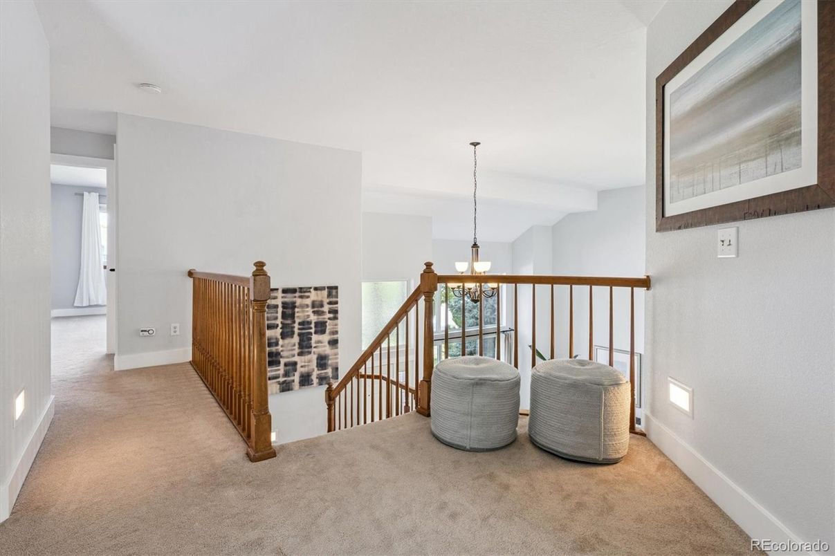 Chandelier, Interior