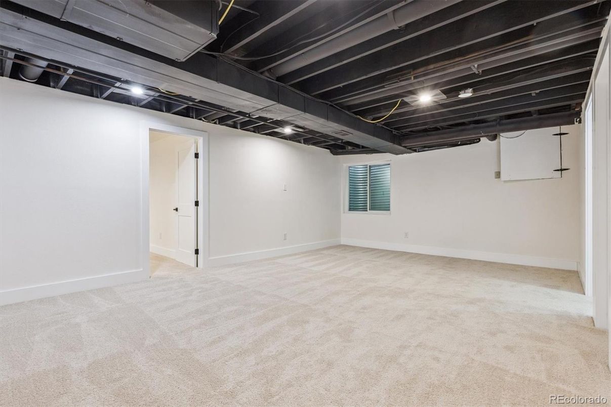 Empty room, Interior