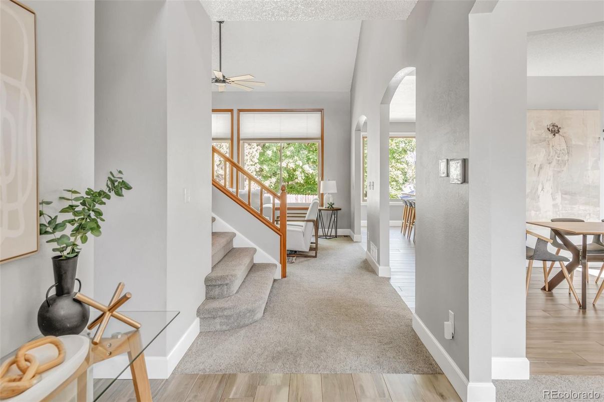 Dining room, Interior, Wood Texture Flooring