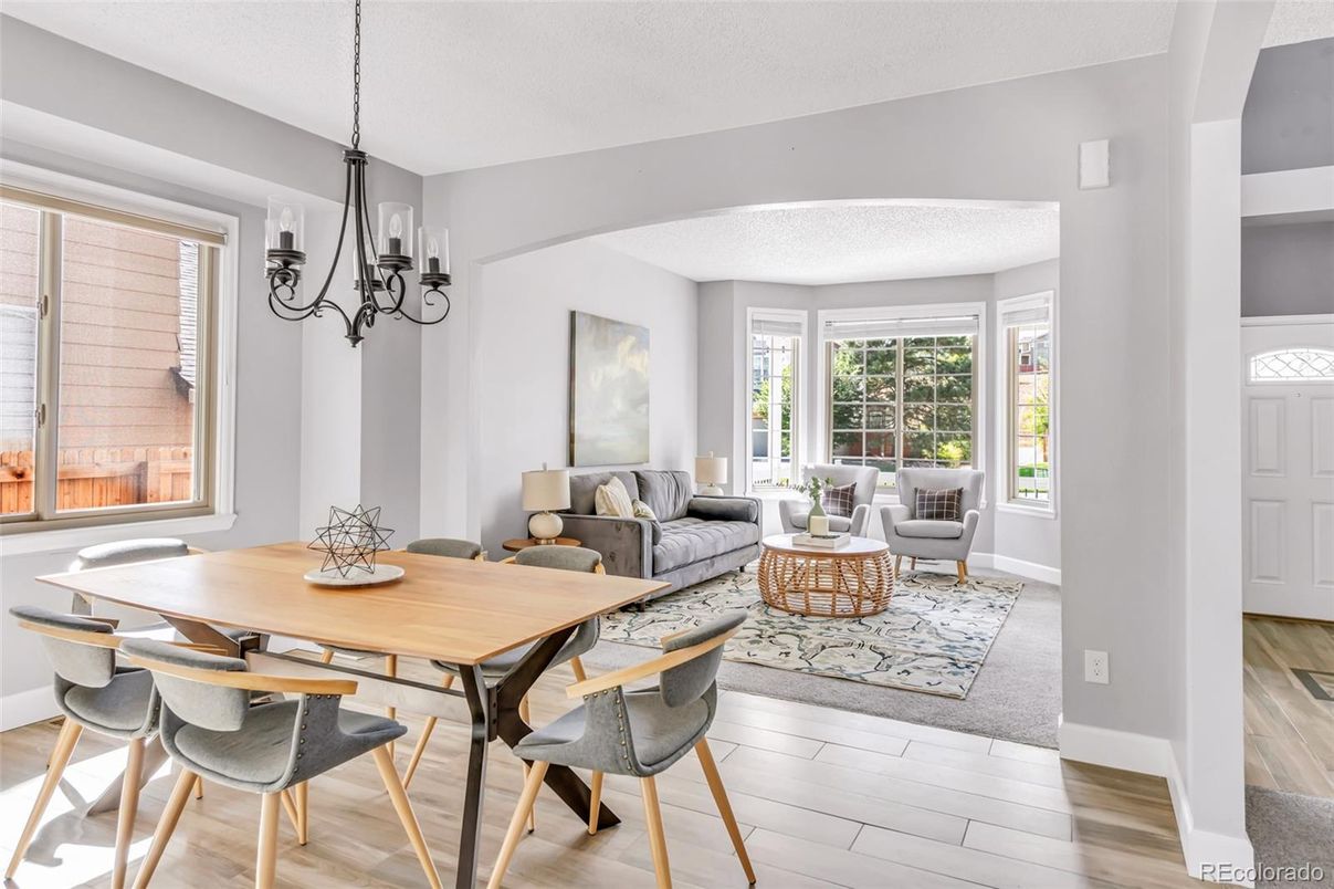 Chandelier, Dining room, Interior, Living room, Wood Texture Flooring