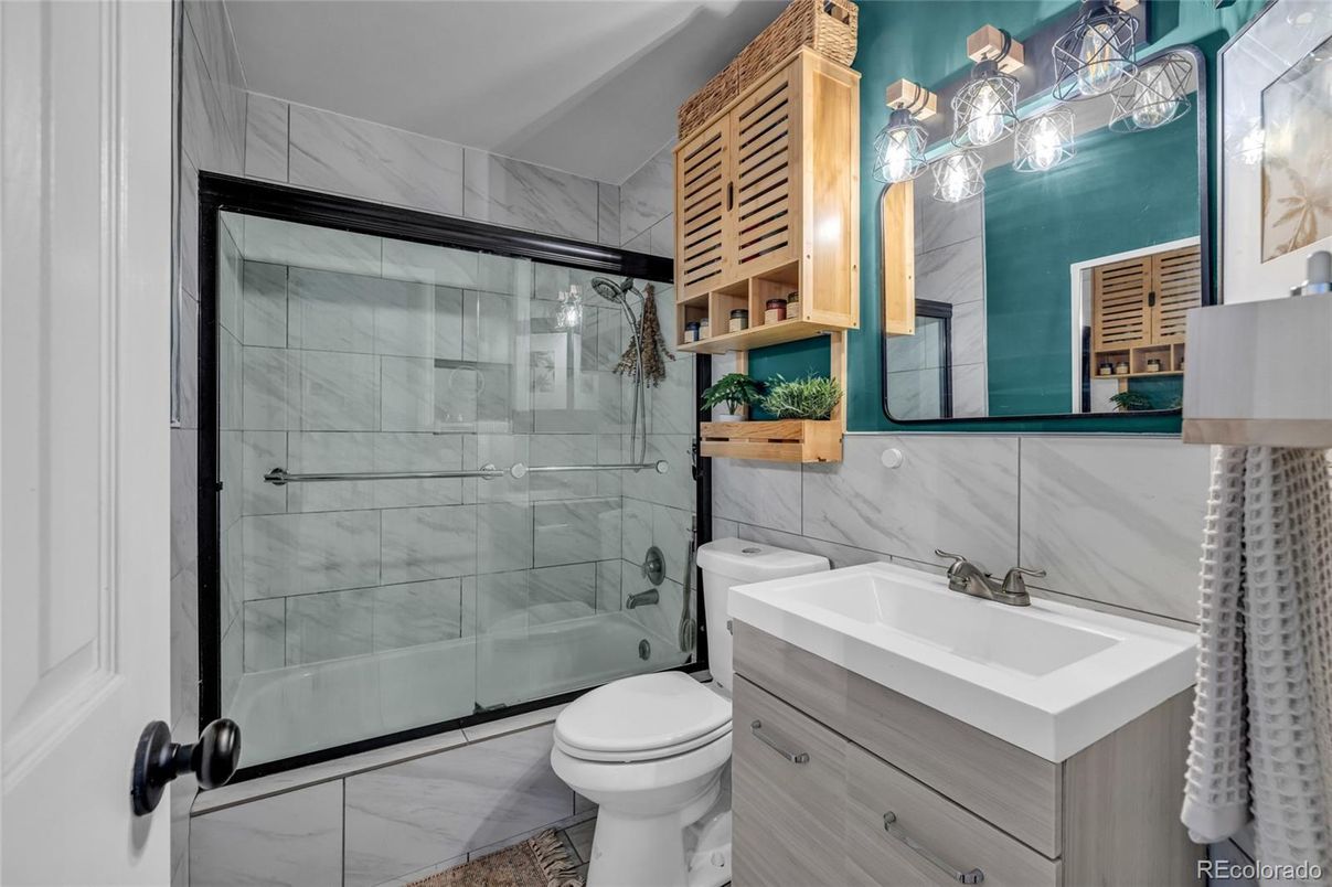 Bathroom, Glass Shower, Interior, Marble, Marble Walls