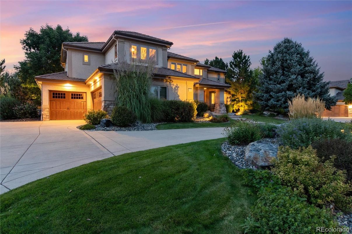 Attached, Backyard, Exterior, Facade, Mediterranean