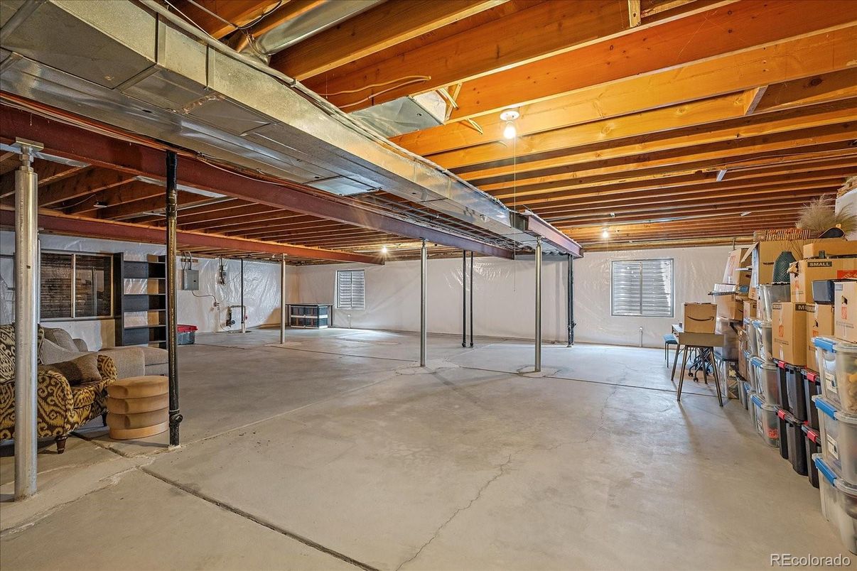 Interior, Wooden Beams