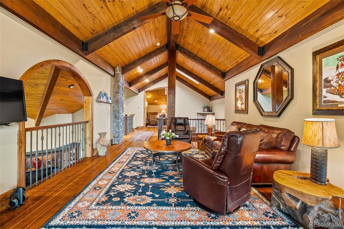 Interior, Living room, Wooden Beams, Wooden Ceilings, Wood Texture Flooring