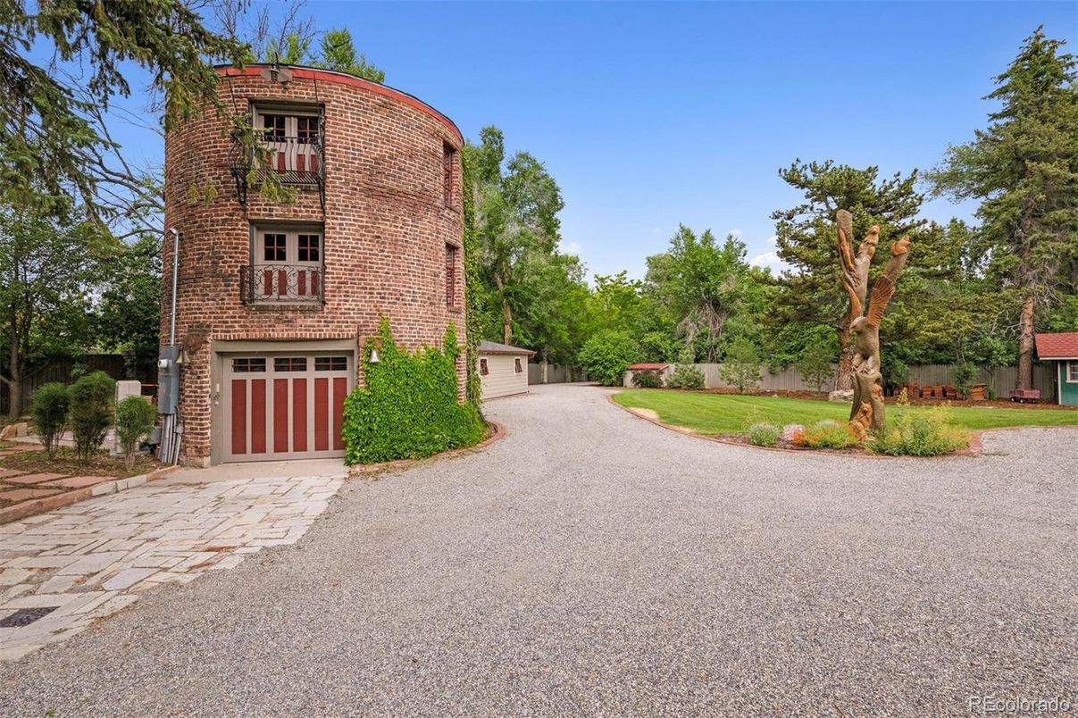 Attached, Exterior, Facade, Brick Facade, Tudor Revival