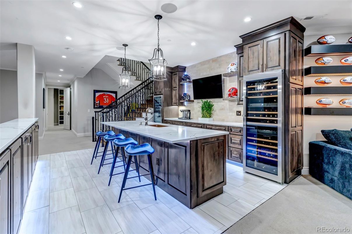 Interior, Kitchen, Pendant Lights, Recessed Lighting