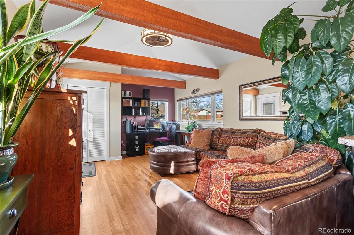 Interior, Living room, Wooden Beams, Wood Texture Flooring