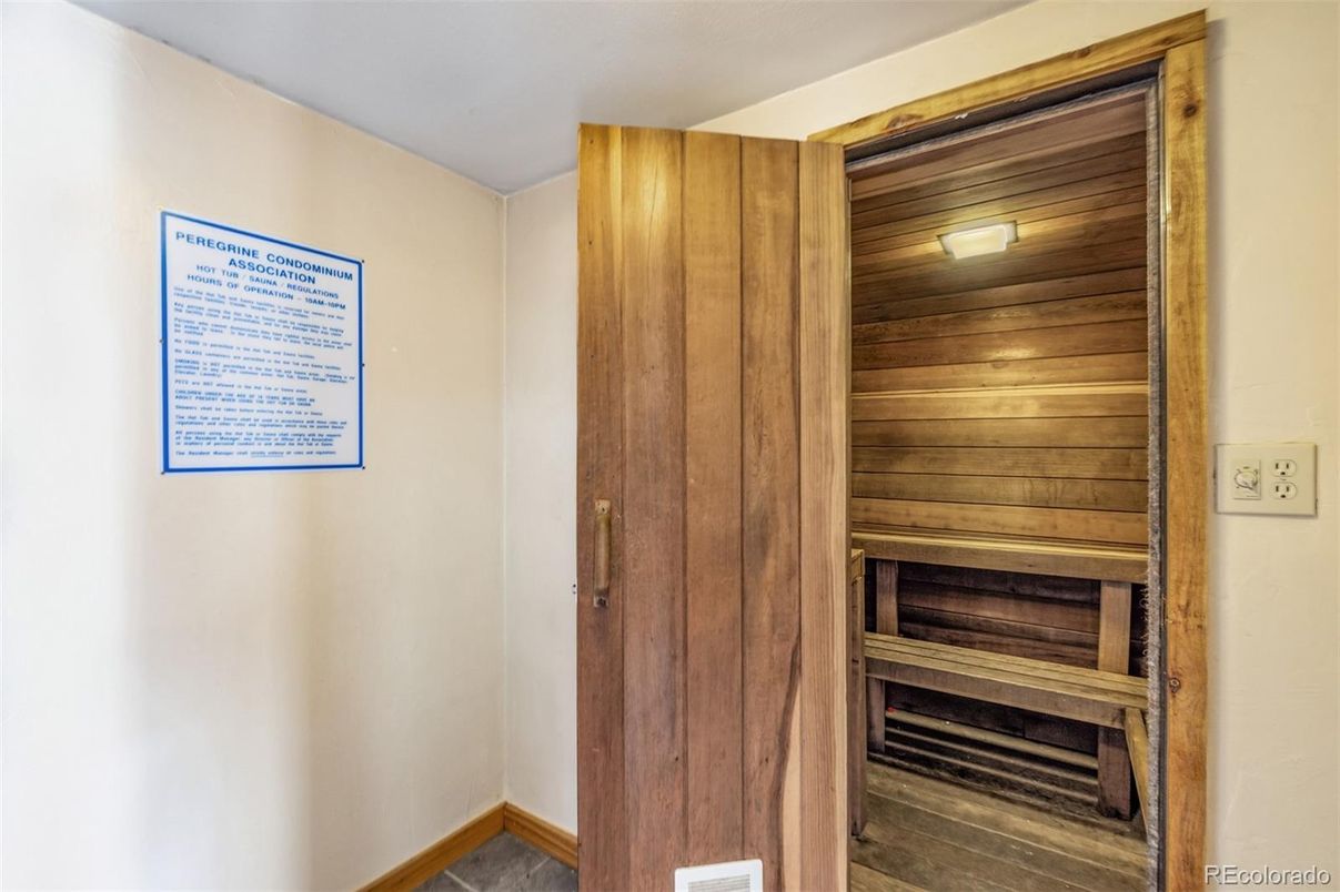 Interior, Sauna Room