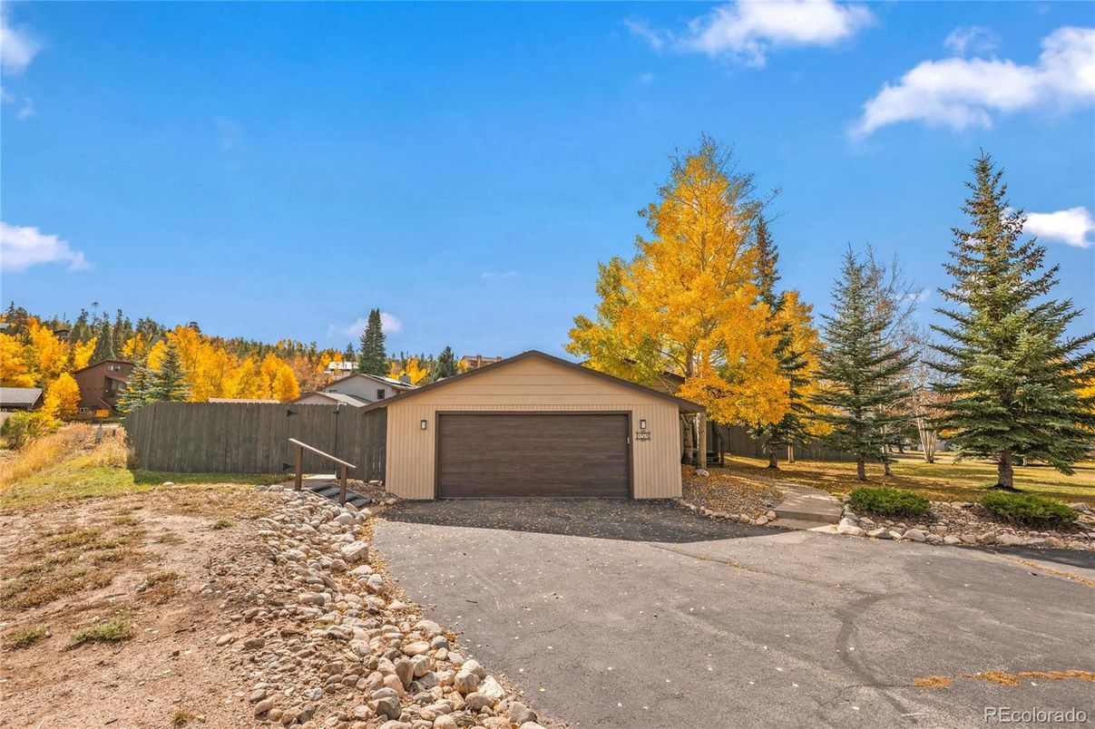 Backyard, Detached Garage, Exterior