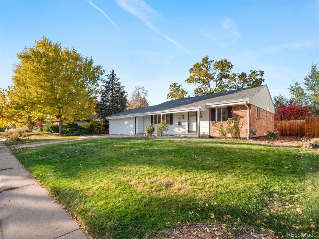 Attached, Backyard, Exterior, Facade, Brick Facade, Ranch