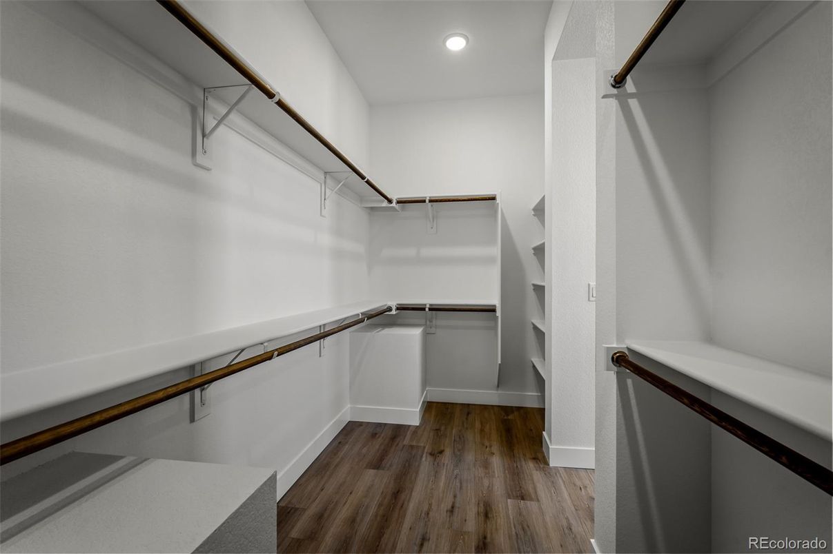 Interior, Recessed Lighting, Walk-in Closets, Wood Texture Flooring
