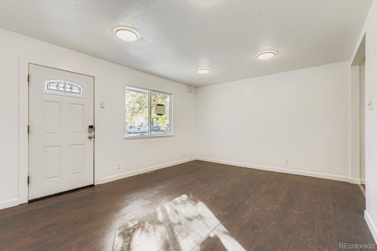 Empty room, Interior, Wood Texture Flooring
