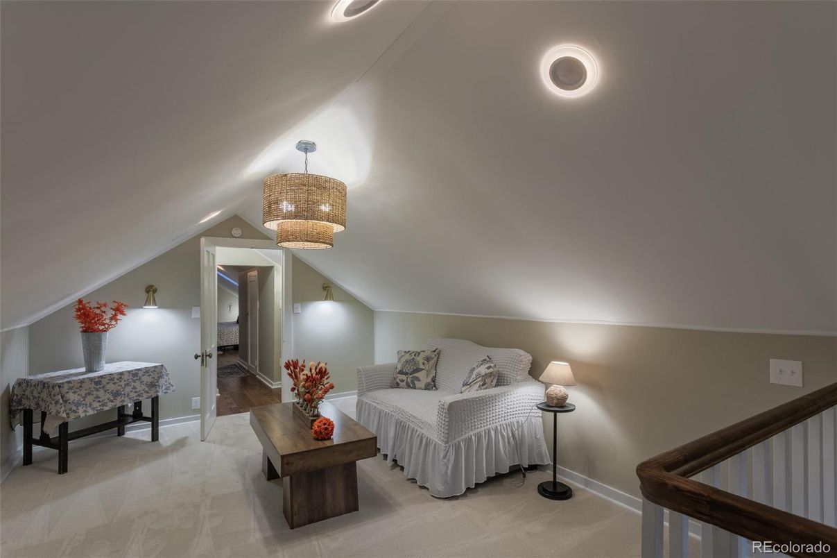 Bedroom, Chandelier, Interior