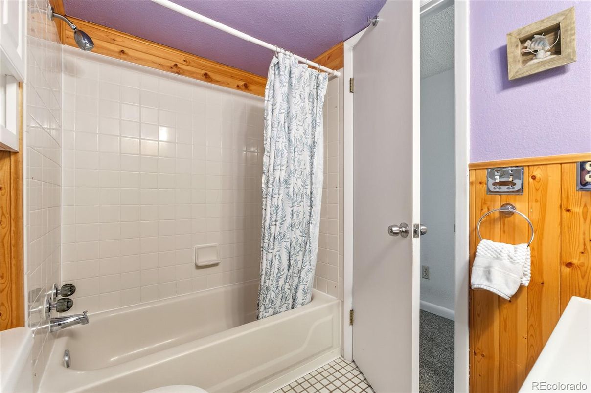 Bathroom, Interior, Wooden Walls