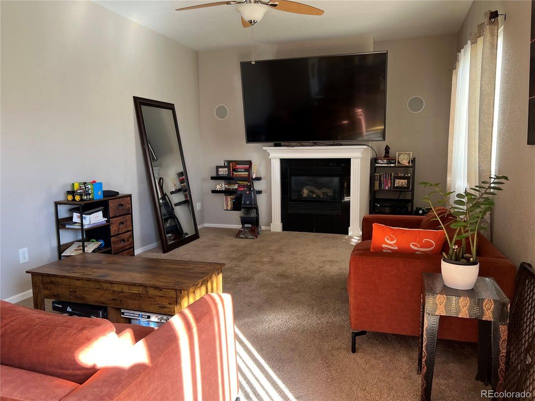 Fireplace, Interior, Living room