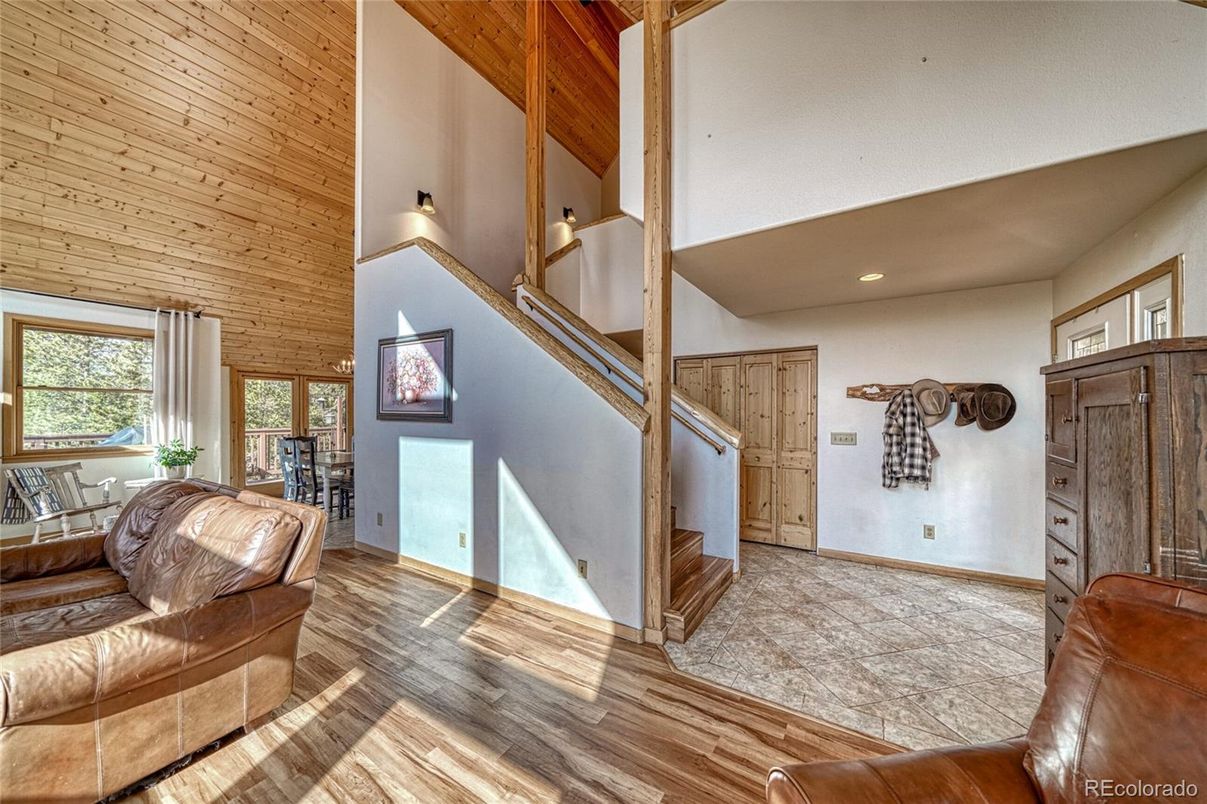 Interior, Recessed Lighting, Wooden Ceilings, Wood Texture Flooring, Wooden Walls