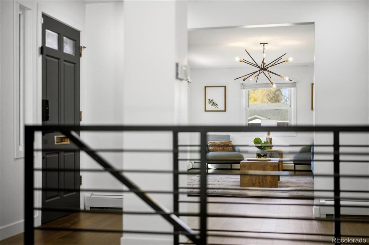 Interior, Pendant Lights, Wood Texture Flooring