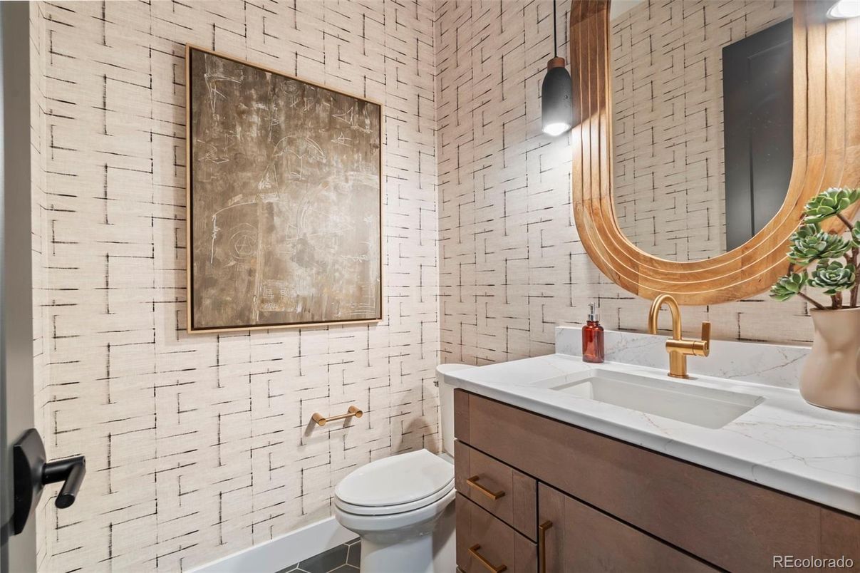 Bathroom, Interior, Stone Walls