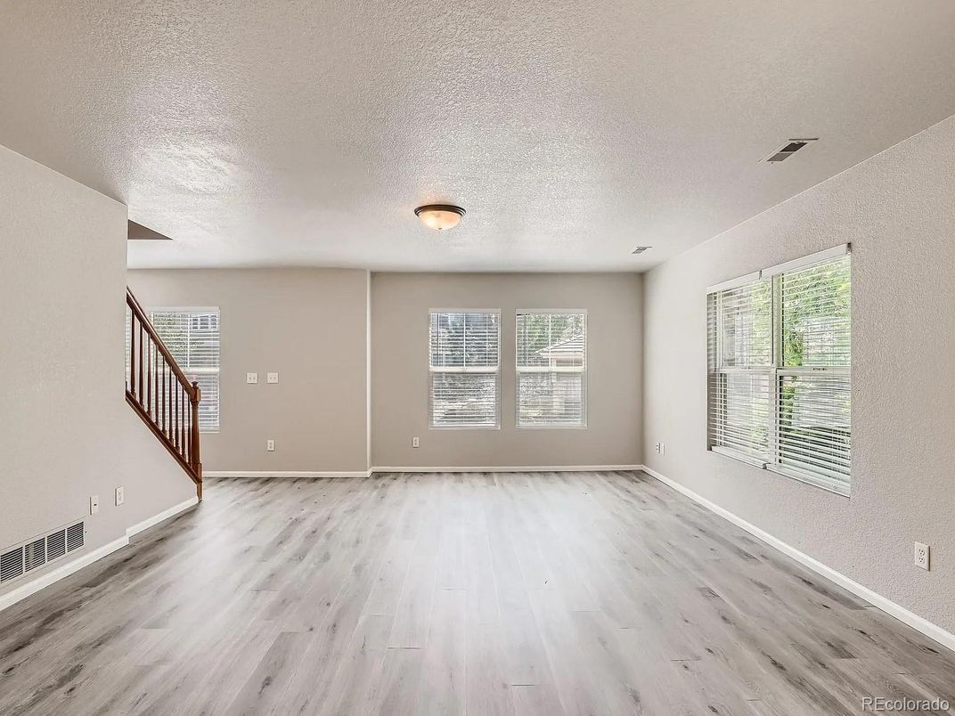 Empty room, Interior, Wood Texture Flooring