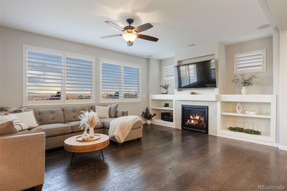 Fireplace, Interior, Living room, Wood Texture Flooring