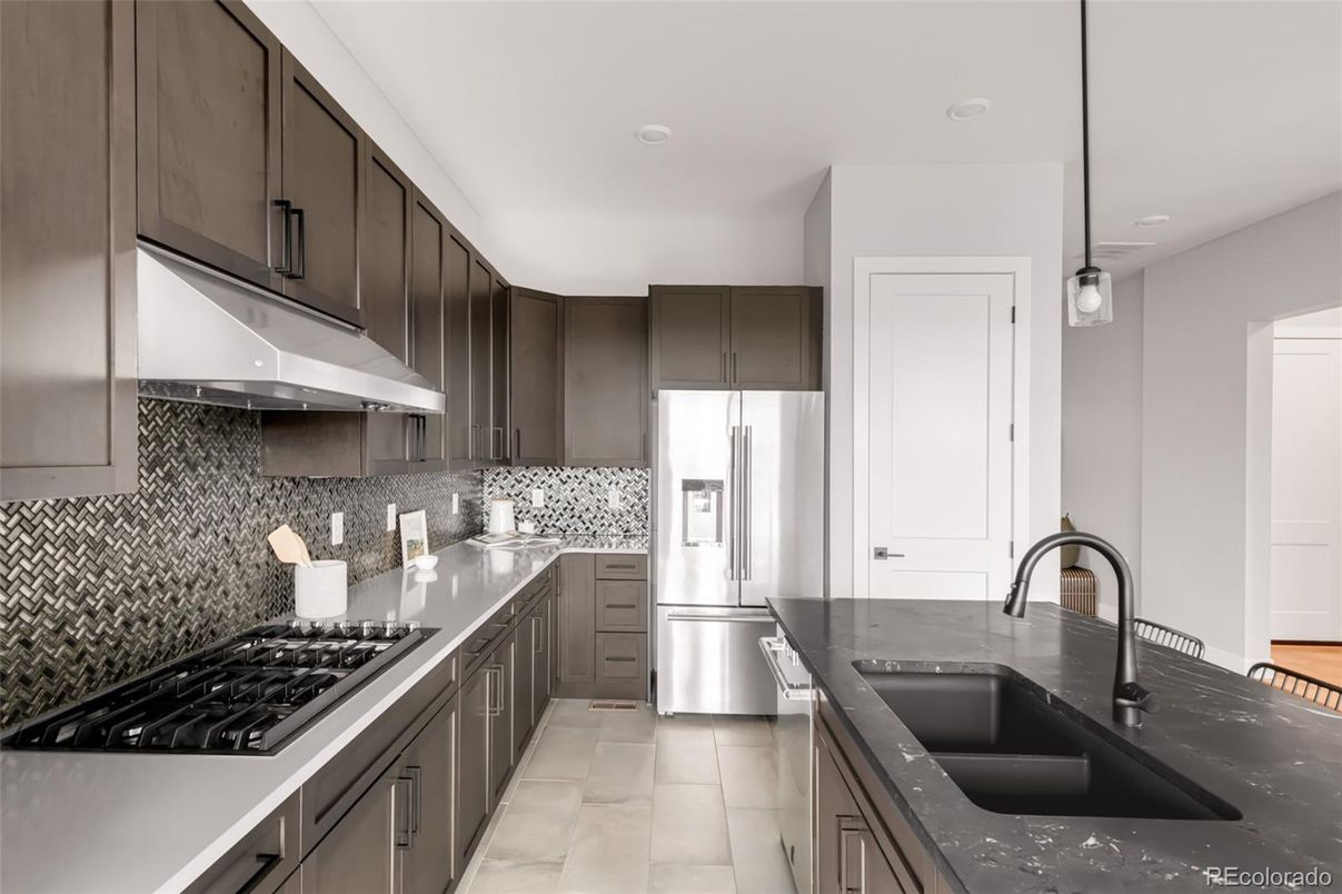 Interior, Kitchen, Recessed Lighting, Stainless Steel Appliances