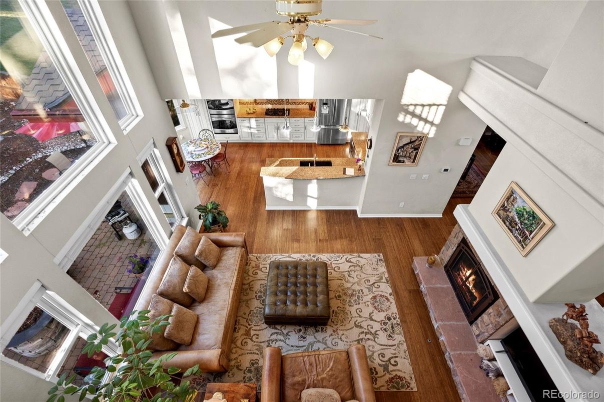 Fireplace, Interior, Living room, Wood Texture Flooring