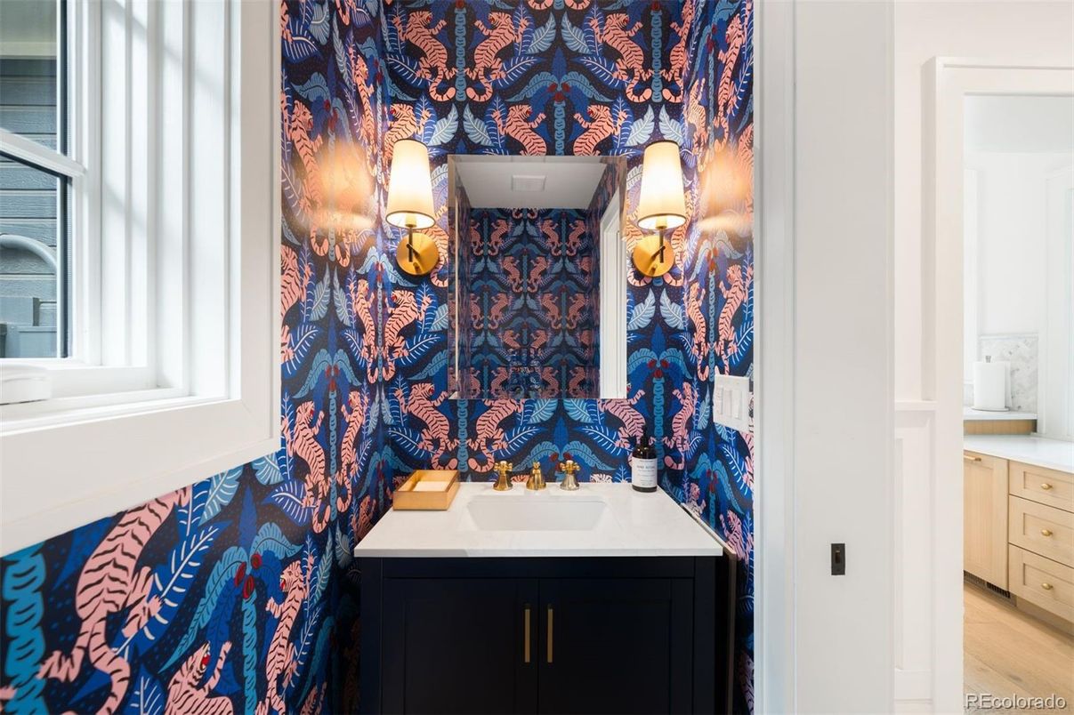 Bathroom, Interior, Wood Texture Flooring