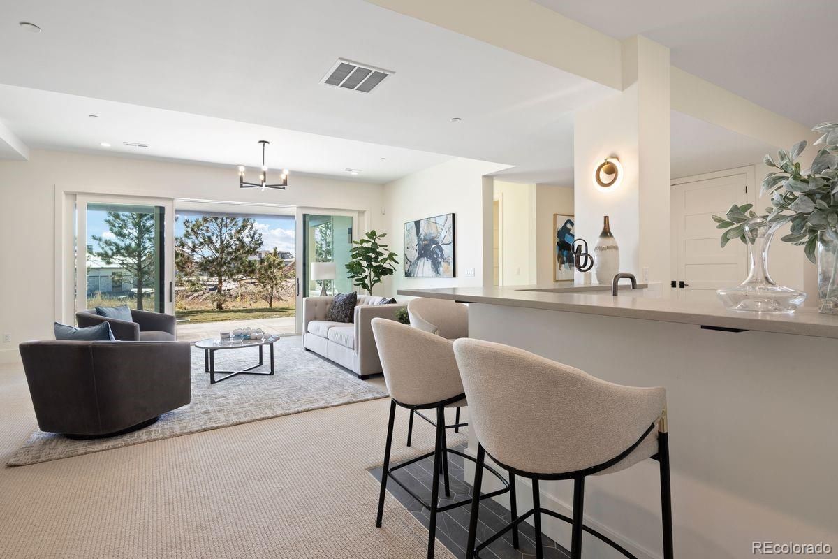 Interior, Living room, Pendant Lights, Recessed Lighting