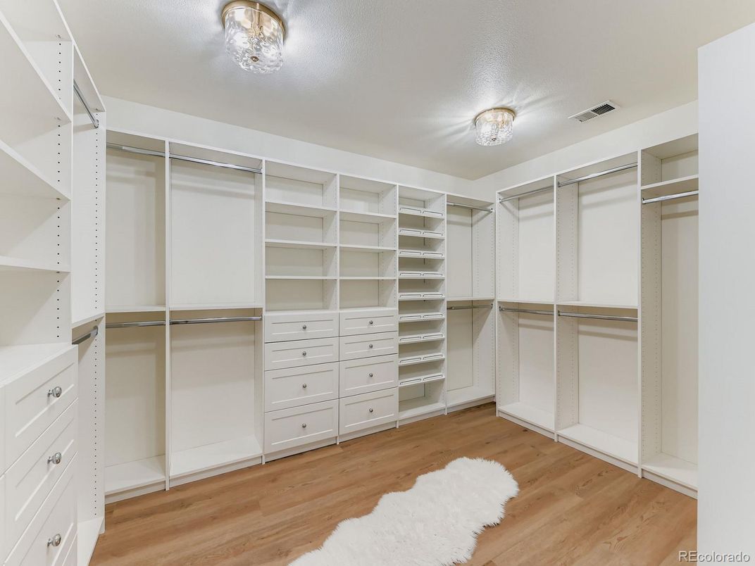 Interior, Walk-in Closets, Wood Texture Flooring