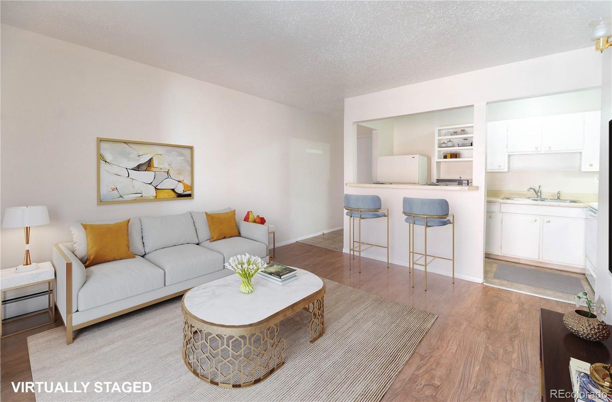 Interior, Kitchen, Living room, Wood Texture Flooring