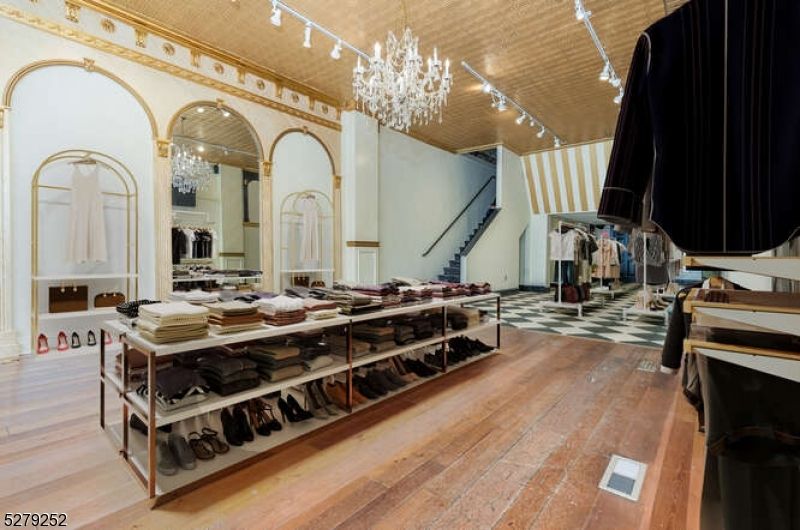 Chandelier, Interior, Wood Texture Flooring