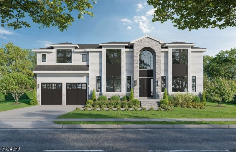 Attached, Exterior, Facade, Rowhouse