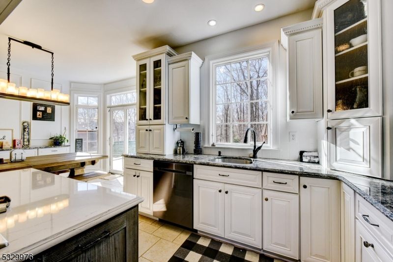 Chandelier, Interior, Kitchen, Recessed Lighting